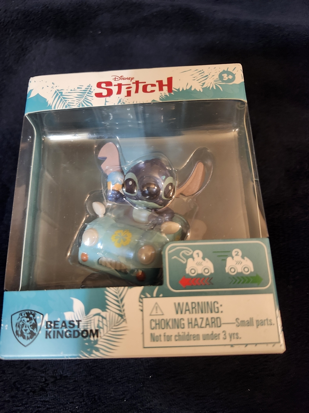 Disney Stitch Blue Teal Collectible Toy
